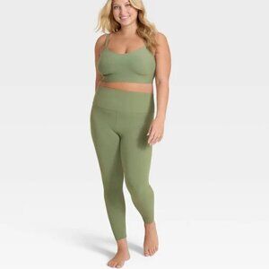 All In Motion High-Waisted 7/8 Leggings | Olive Green | Ultra High-Rise | XXL